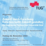 Zukunft durch Forschung - Forschen heißt Zukunft gestalten