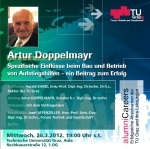 Artur Doppelmayr: Spezifische Einflüsse beim Bau und Betrieb von Aufstiegshilfen - ein Beitrag zum Erfolg 