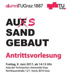 Antrittsvorlesung Prof. Markus Krüger- Au(f)s Sand gebaut