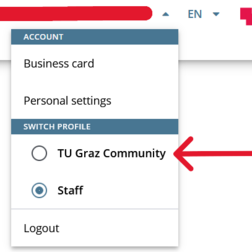 Profilumschaltung englisch mit Pfeil neu Community