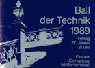 Deckblatt Ball der Technik 1989