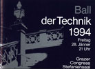 Deckblatt Ball der Technik 1994
