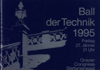 Deckblatt Ball der Technik 1995