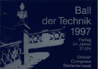 Deckblatt Ball der Technik 1997