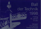 Deckblatt Ball der Technik 1998